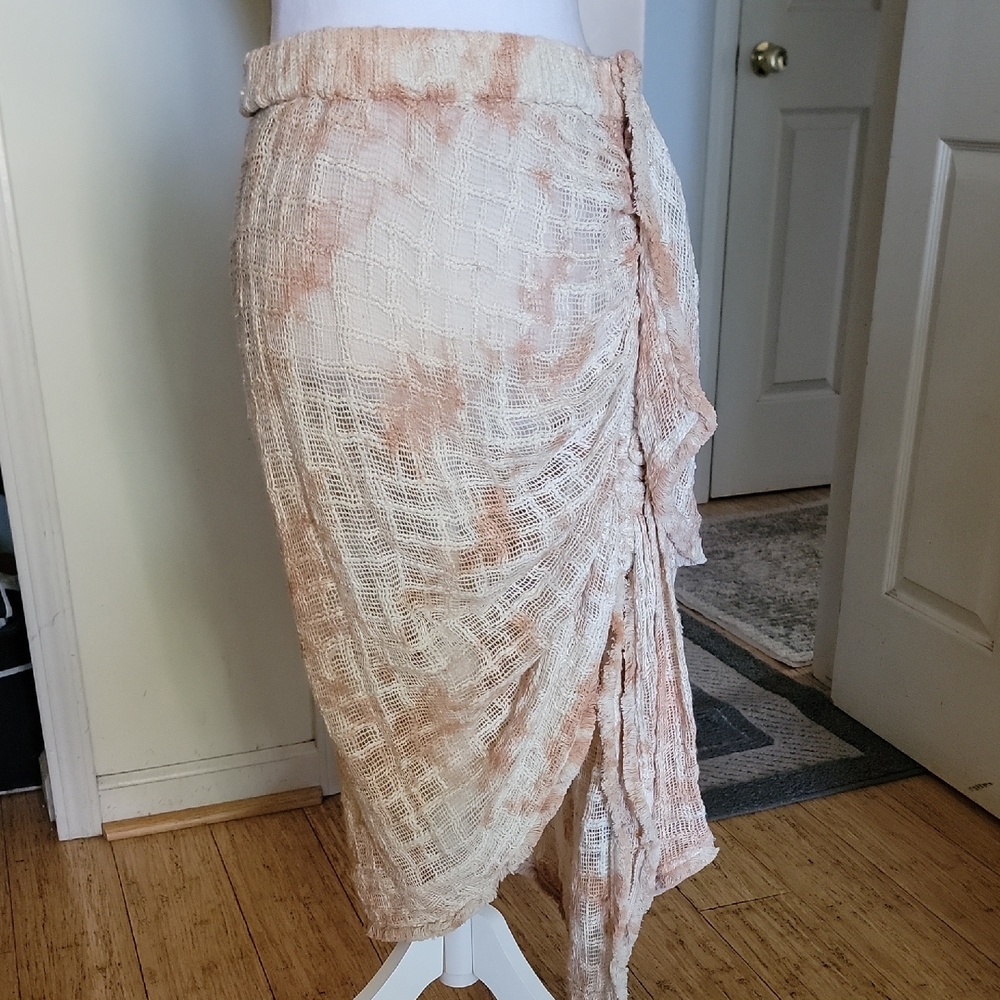 Z And L Swim Tie-Dye Skirt Coverup
